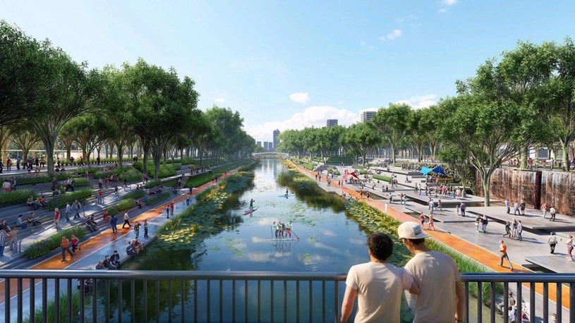 Charmora City áp dụng mô hình Sponge City, hướng tới đô thị xanh bền vững.