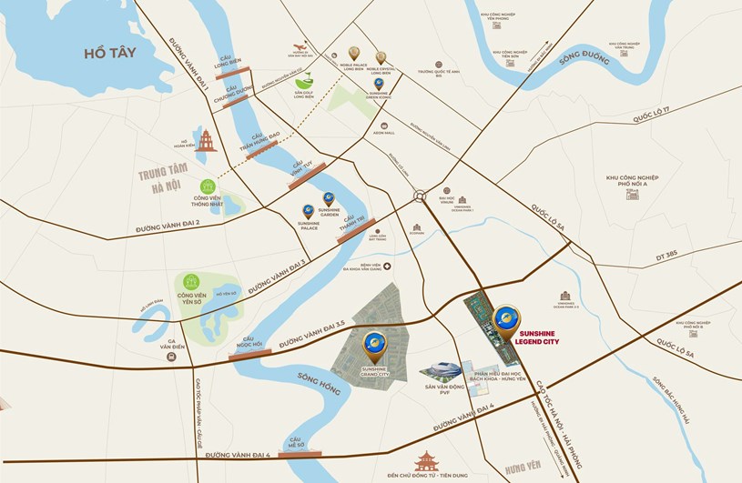 Bất động sản khu Đ&ocirc;ng H&agrave; Nội, đặc biệt l&agrave; khu vực c&aacute;c x&atilde; Nghĩa Trụ, Văn Giang của tỉnh Hưng Y&ecirc;n thăng hạng mạnh mẽ nhờ quy hoạch hạ tầng &nbsp;