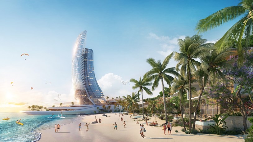 Phối cảnh minh họa T&ograve;a nh&agrave; C&aacute;nh Buồm. Ảnh Sun Property