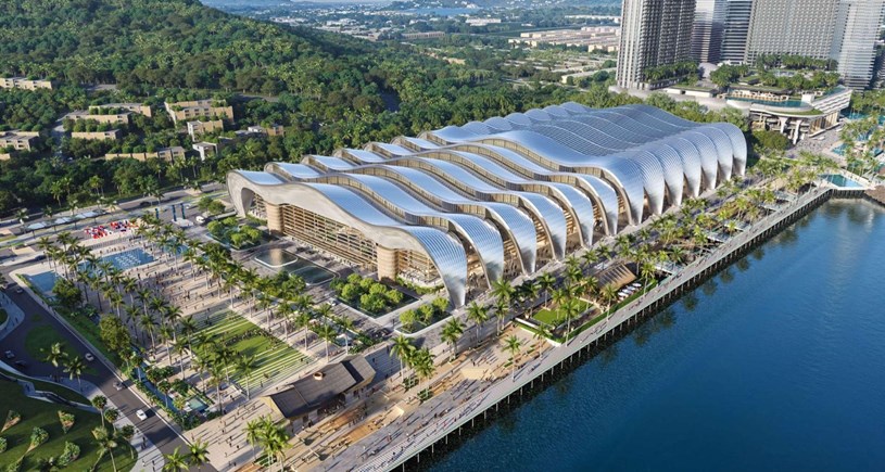 Trung t&acirc;m Hội nghị Triển l&atilde;m ven biển, điểm đến cho c&aacute;c sự kiện thương mại v&agrave; hội nghị quốc tế