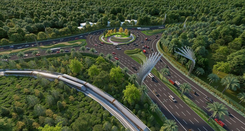 Hạ tầng giao th&ocirc;ng đa tầng đảm bảo kết nối th&ocirc;ng suốt to&agrave;n đảo