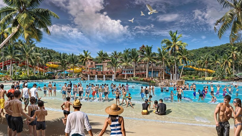 Sun World Vũng T&agrave;u dự kiến khai trương th&aacute;ng 2/2026. (Ảnh phối cảnh: Sun Property)