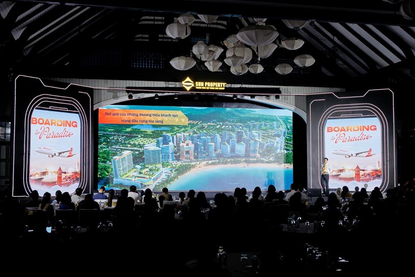 H&agrave;ng trăm kh&aacute;ch mời g&oacute;p mặt tại Hội nghị kh&aacute;ch h&agrave;ng của Sun Property. Ảnh: &Aacute;nh Dương.