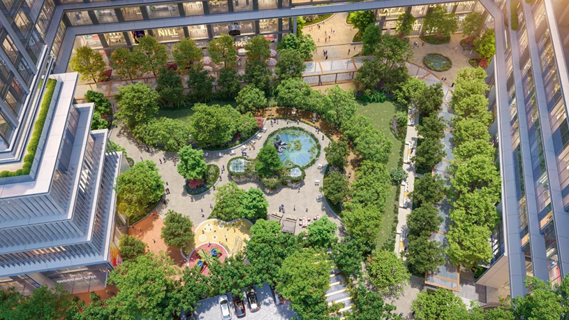 Sun Group d&agrave;nh ri&ecirc;ng hơn 11.000m2 đất &ldquo;v&agrave;ng&rdquo; để kiến tạo kh&ocirc;ng gian xanh cho cư d&acirc;n. Ảnh: Sun Property.