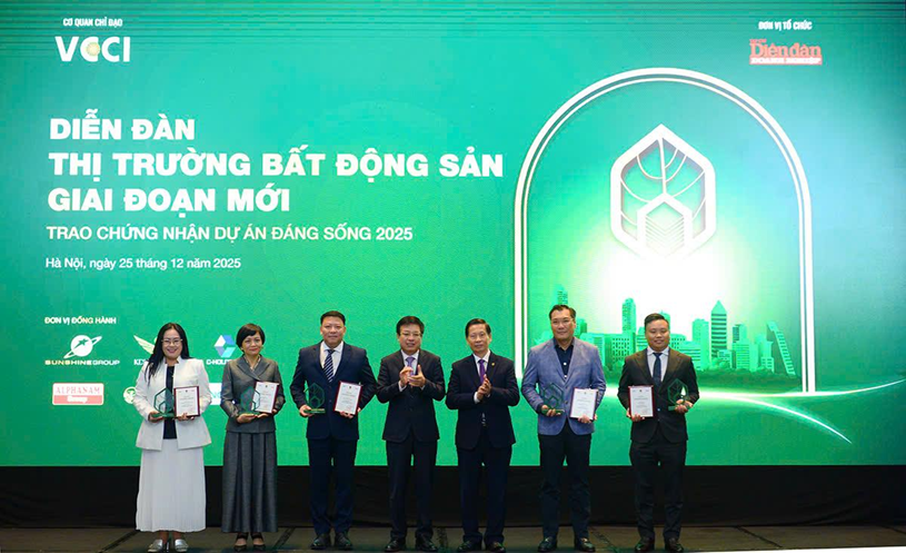 Dự &aacute;n Sun Urban City hai năm li&ecirc;n tiếp ghi danh &ldquo;Dự &aacute;n Đ&aacute;ng sống&rdquo;. (Ảnh: BTC)