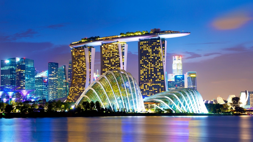 Marina Bay Sands (Singapore) &ndash; một trong những trung t&acirc;m kinh tế đ&ecirc;m đẳng cấp nhất ch&acirc;u &Aacute;. Ảnh:&nbsp;iStock