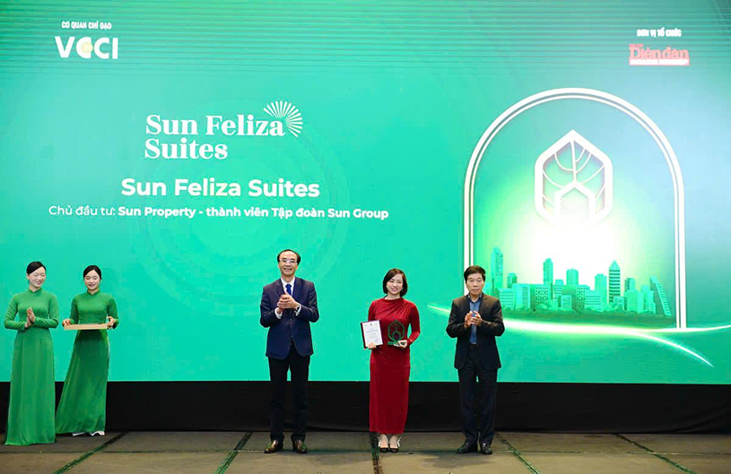 Chương tr&igrave;nh B&igrave;nh chọn &ldquo;Dự &aacute;n Đ&aacute;ng sống&rdquo; năm 2025 xướng t&ecirc;n Sun Feliza Suites ở hạng mục Dự &aacute;n tiềm năng. (Ảnh: BTC)