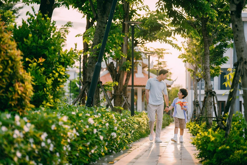 Kh&ocirc;ng gian dự &aacute;n ưu ti&ecirc;n cho cảnh quan v&agrave; hệ sinh th&aacute;i xanh